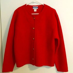 Pendleton virgin wool Vtg Euc sweater  jacket